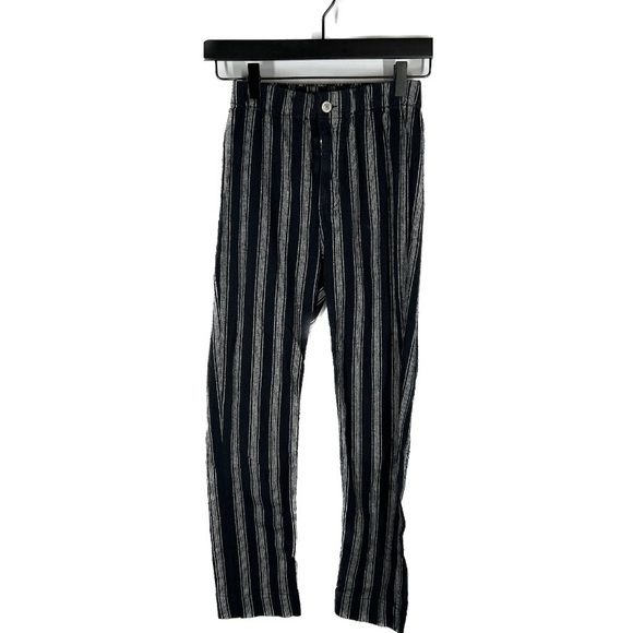 Brandy Melville Pants - Brandy Melville Tilden Stripe Pants Navy